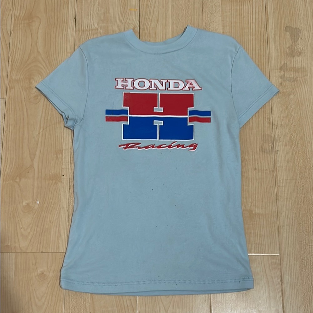 Honda Racing Light Blue T-Shirt